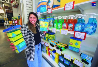 Este negocio de productos de limpieza tiene un sello familiar