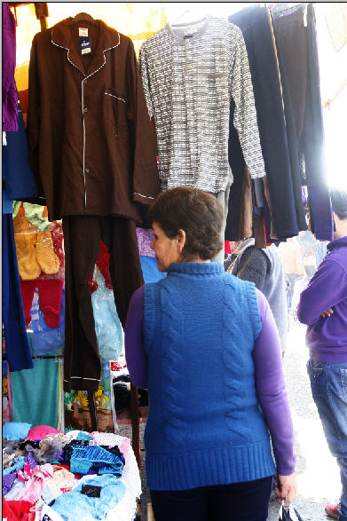 Ahora se lucen las prendas invernales.