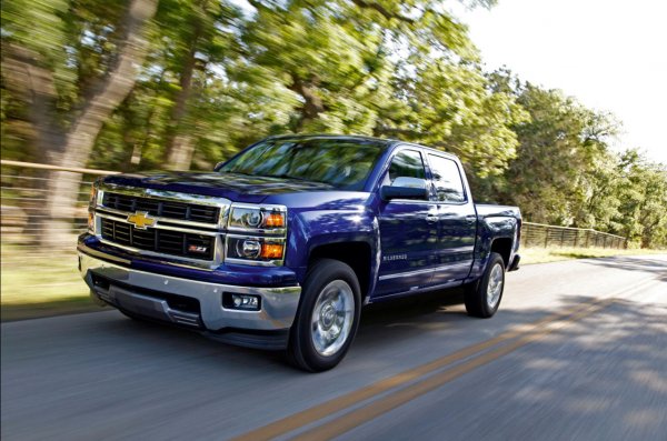 La Chevrolet Silverado LTZ Z71 en plena prueba.