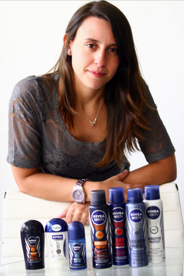 Nathalie Hurtado, junior brand manager Nivea Deo.