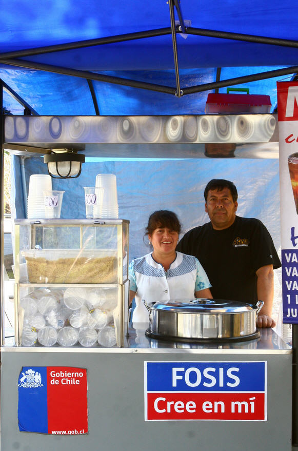 Muchos emprendimientos que apoya Fosis son del rubro alimentación. 