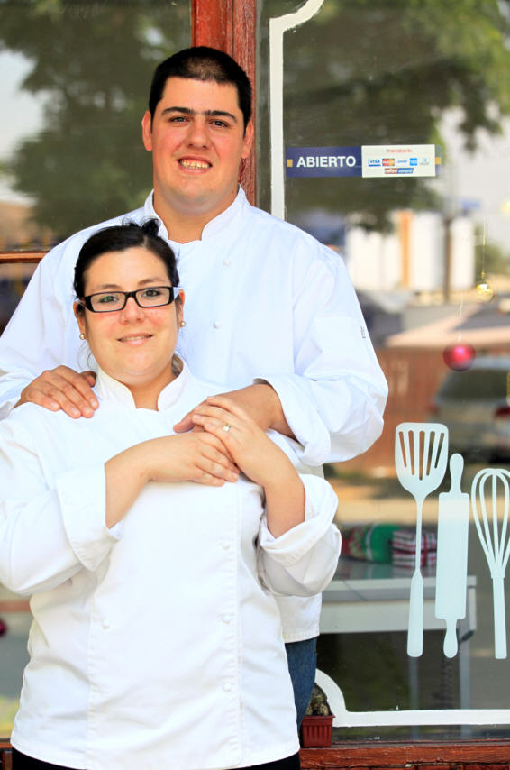 Bernardita y José Miguel también preparan platos vegetarianos y una tentadora línea de postres.