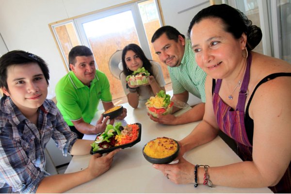 "Estamos súper agradecidos de poder trabajar desde la casa y en familia".