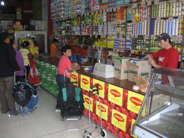 Toda la mercadería a la vista es la propuesta de este local.