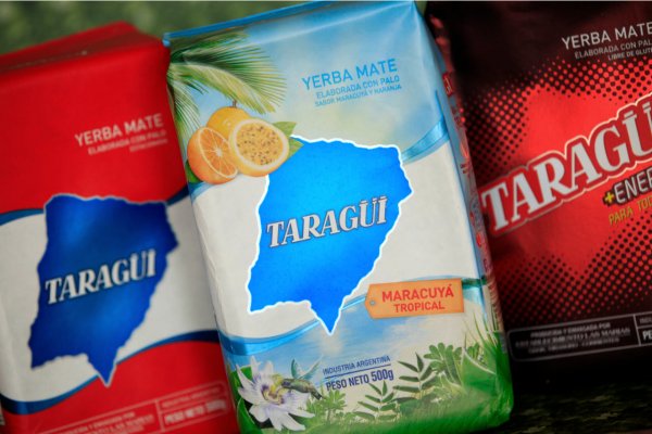 La variedad de productos de Taragüi, marca líder en Argentina, es muy amplia.