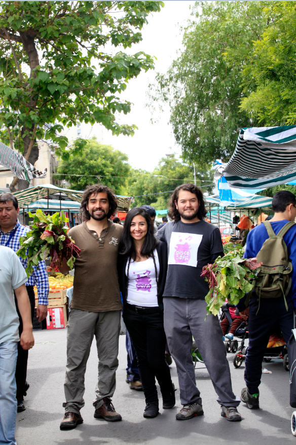 El equipo busca una colaboración permanente con los feriantes.