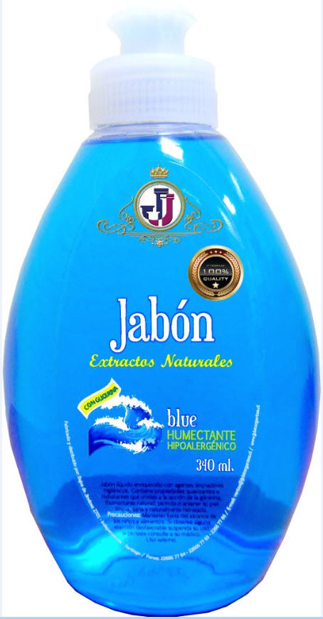 Jabón líquido Blue.