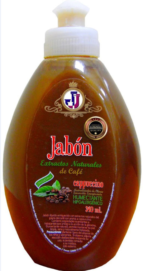 Jabón líquido Cappuccino.