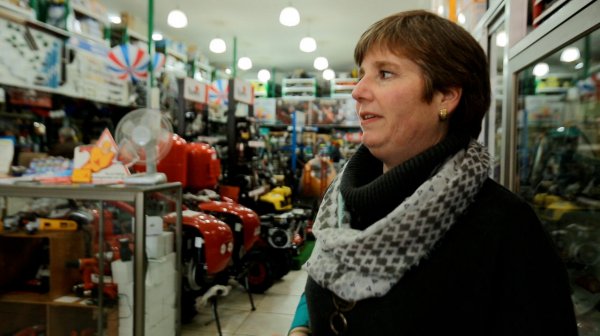 Mónica Beckdorf,de ferretería Ferreval, trabaja con ChileCompra.