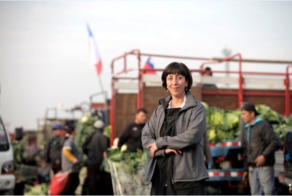 Silvana Miranda es la jefa del departamento de Medio Ambiente de Lo Valledor.