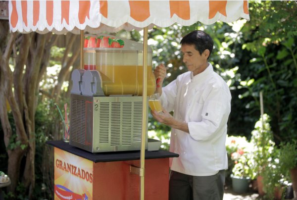 En Eventos Jac cuentan que siempre están incorporando nuevos sabores en sus carros de granizados.