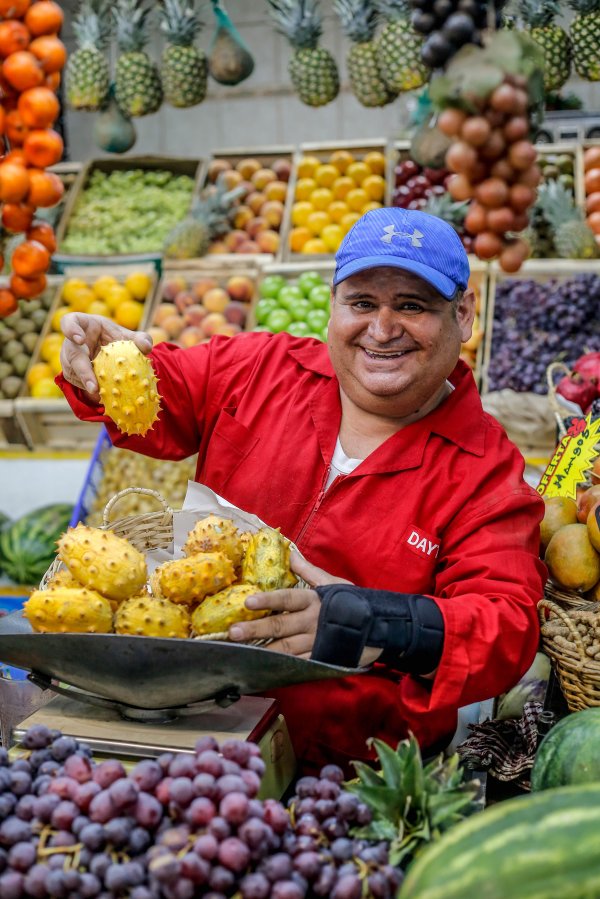 Tiene un sabor muy parecido al pepino de ensalada, Héctor Gálvez.