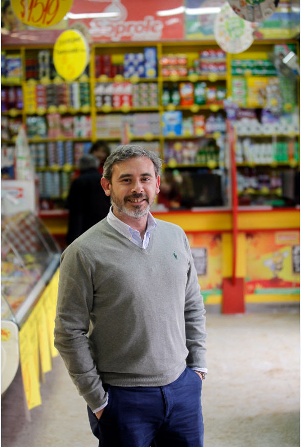 Este año tendremos en nuestro stand un centro de negocios. Carlo Palumbo, Distribuidora La Caserita
