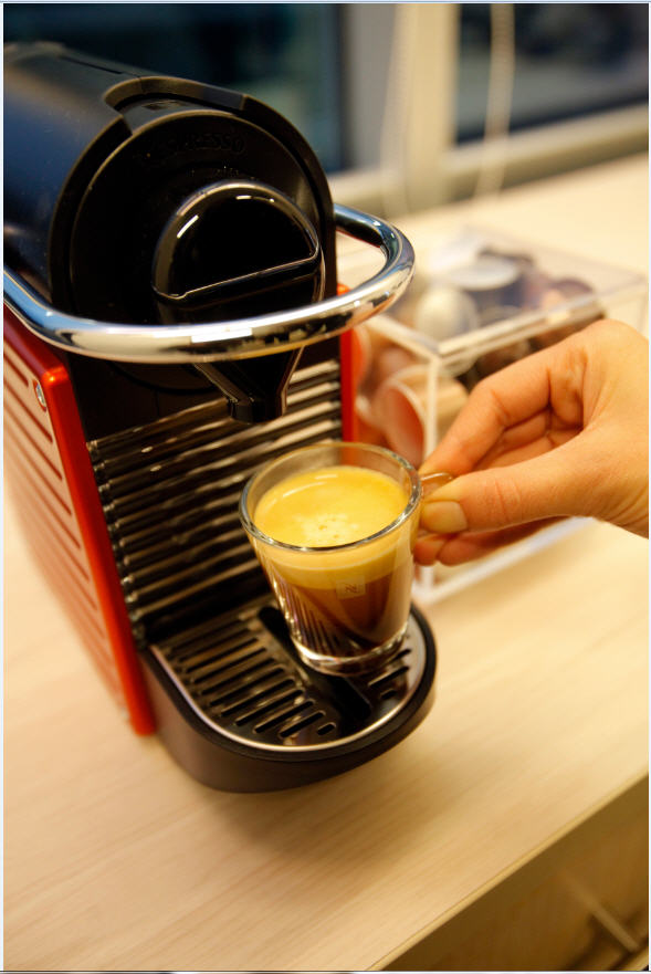 Basta presionar un botón para disfrutar de un café de primer nivel.