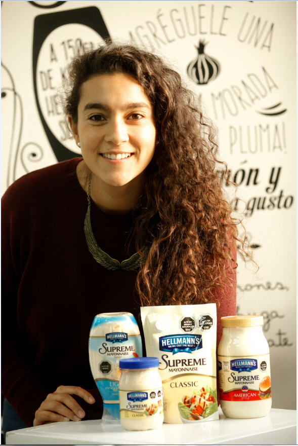 Belén Fernández destacó el liderazgo de los chilenos en consumo de mayonesa.