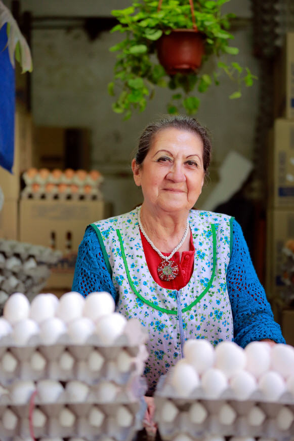 Ser especialista en huevos hace que la gente la busque más a una. Marina González