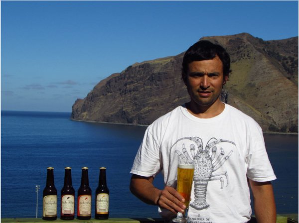 Claudio Matamala se salió con la suya y logró su propia cerveza.