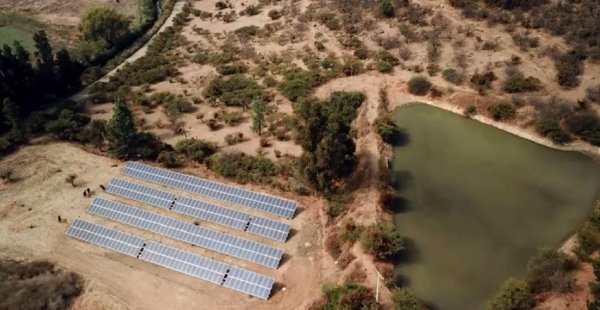 En total son cuatro plantas de energía fotovoltaicas.