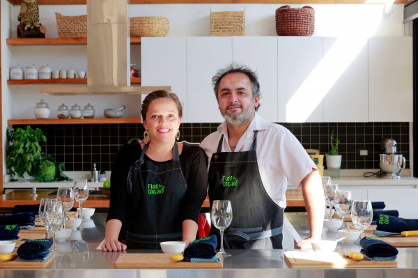 Esta pareja partió en febrero su emprendimiento.