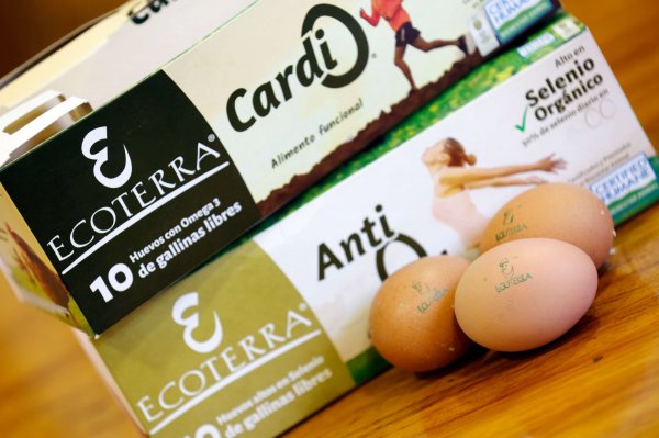 Pablo Albarrán detalló la oferta de alimentos enriquecidos que trabajan con la marca Ecoterra.