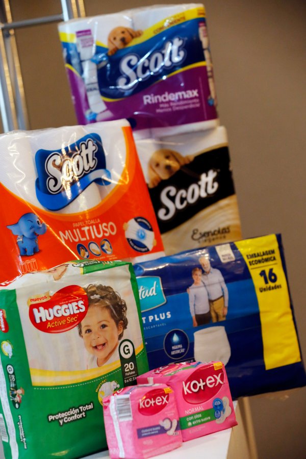 Huggies, Scott y Kotex, son marcas potentes del Club del Feriante.