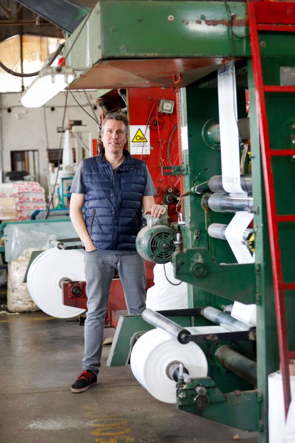 Rodrigo Echave es gerente comercial de Plásticos Bilbao.