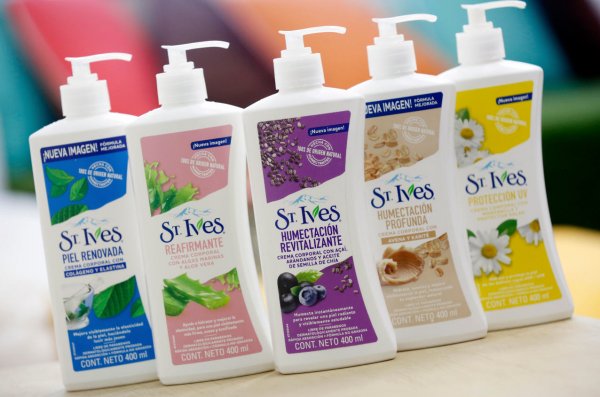 ST. Ives recoge los beneficios de la naturaleza.