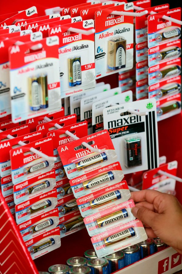 El abanico completo de pilas Maxell debuta en
Expo Mayorista.