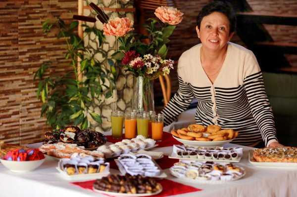 Paulina Maturana lleva cinco años en Fondo Esperanza.