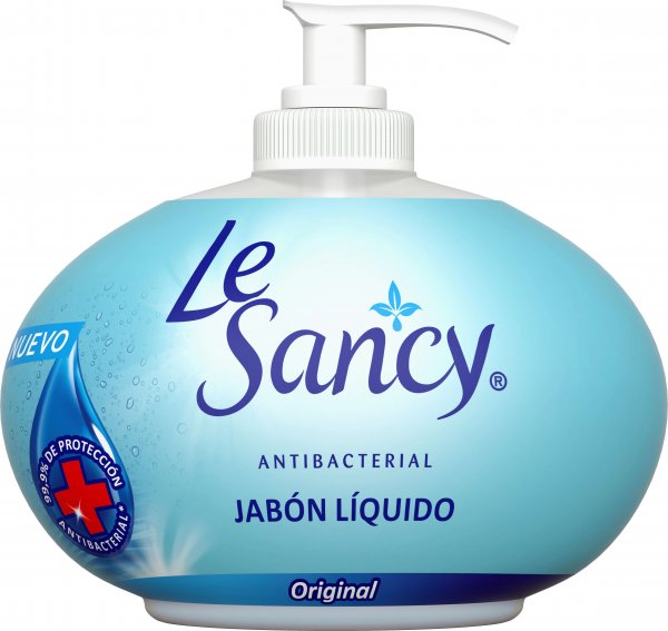 Estos son los formatos de los jabones
antibacteriales de Le Sancy.