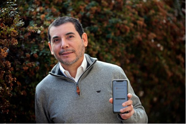 A cada transportista se la instala la app móvil, destaca Mauricio Silva.