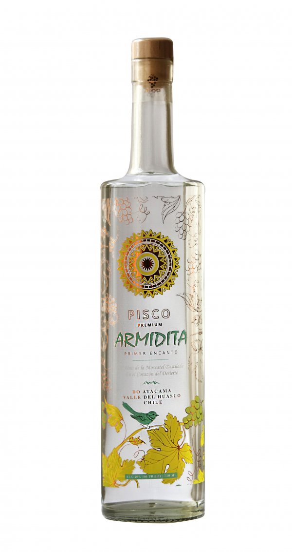 El pisco Armidita se elabora en el valle del
Huasco.