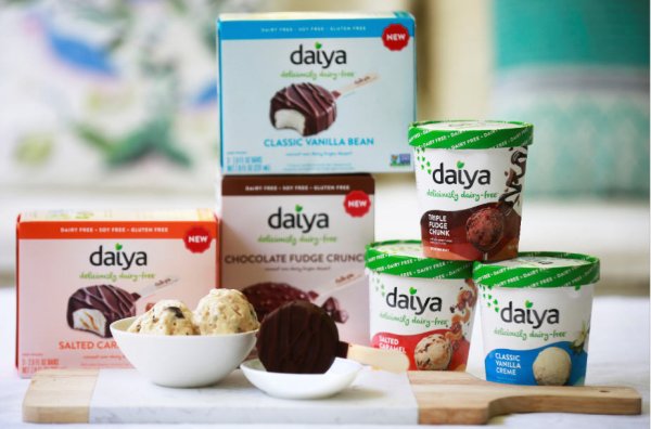 Vainilla, caramelo y chocolate son los sabores de los helados Daiya.