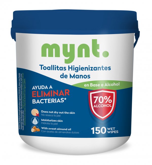 Amonio cuaternario y tapa dura, los fuertes de Mynt.