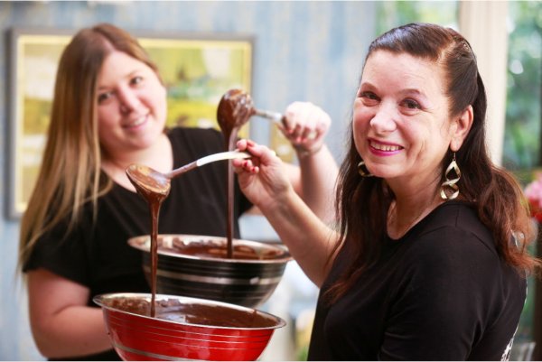 La vida llena de chocolate de Evelyn Loeff y Miriam Muchnik.