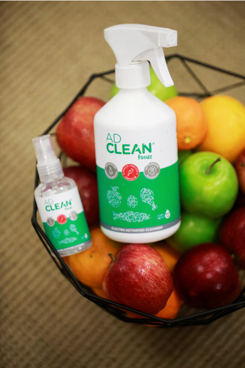 AdClean Foods está disponible en formatos desde 75 ml. hasta bidones de cinco litros.