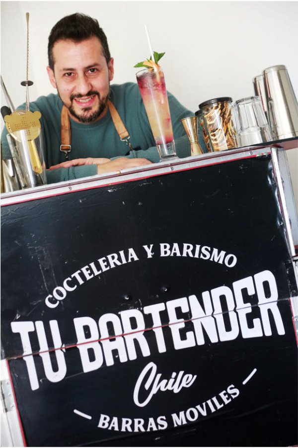 Franklin Pratto es el fundador de la marca Tu
Bartender.