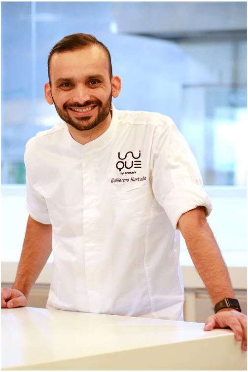 Guillermo Hurtado es chef ejecutivo de Aramark.