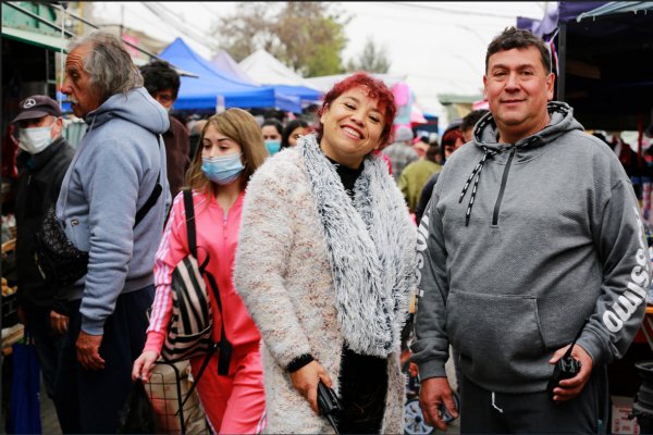 Cecilia Ruiz y Mauricio Cerpa detallaron el plan de seguridad en las ferias de San Ramón.