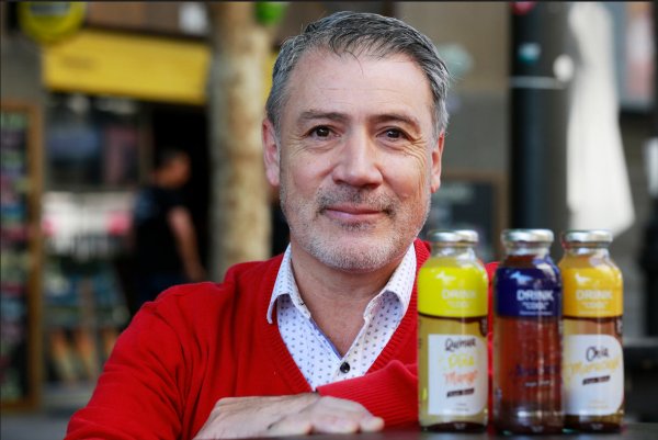 La fórmula de esta bebida se basa en productos
naturales. Carlos Loyola, Drink Cool