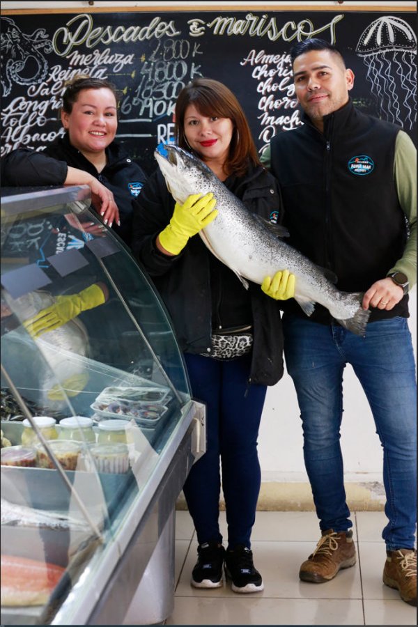 La gente no innova, siempre cocina reineta y merluza al horno o frita. María Soto, Pescadería Reina Mar