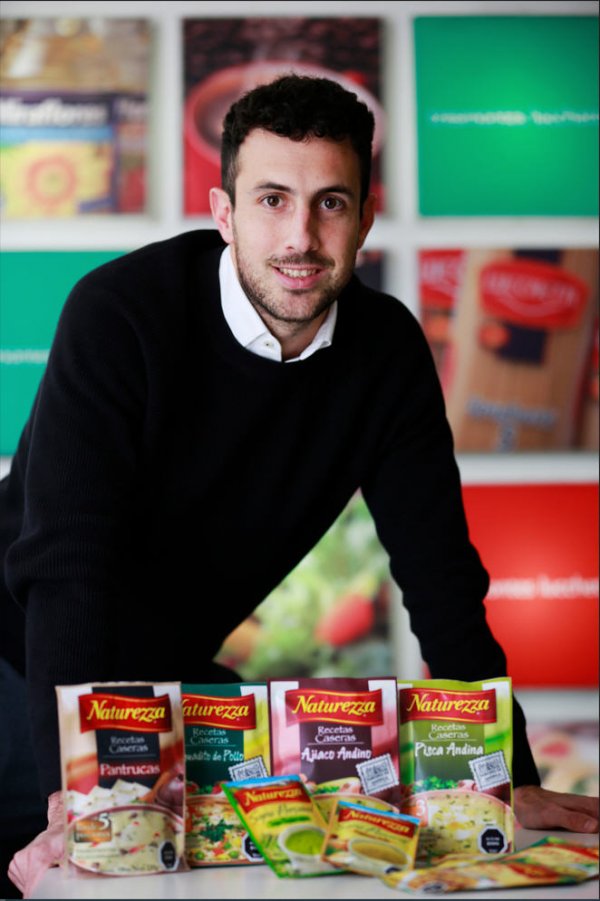 Lanzamos tres variedades de sopas en formato familiar. Franco Napoli, Tres Montes Lucchetti