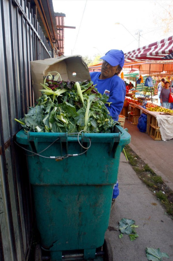 La idea es recuperar todos alimentos que se pueda.