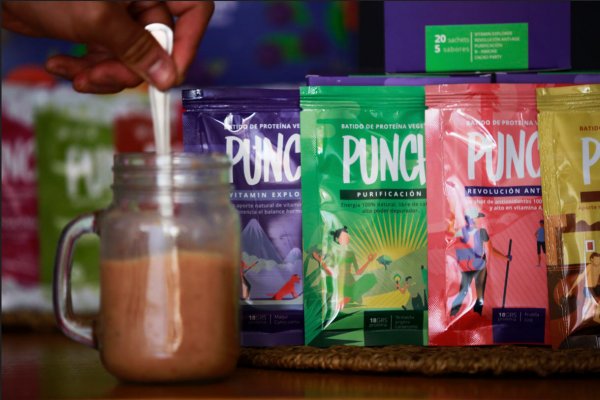 Así lucen los batidos plant based de Punch.