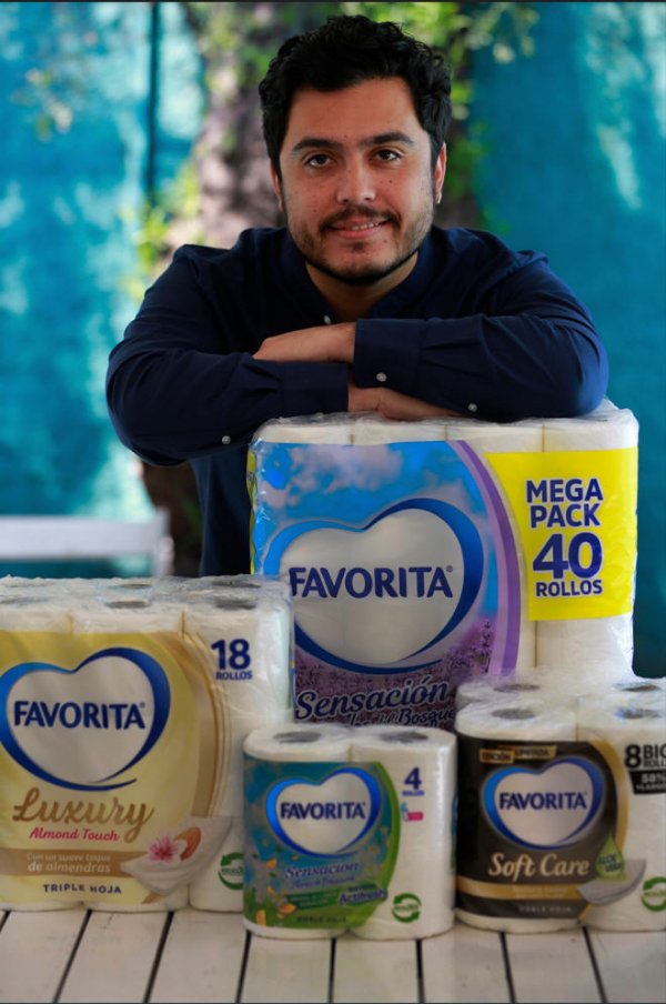 Llevamos casi diez años con productos con aroma. Tomás Norambuena, Favorita