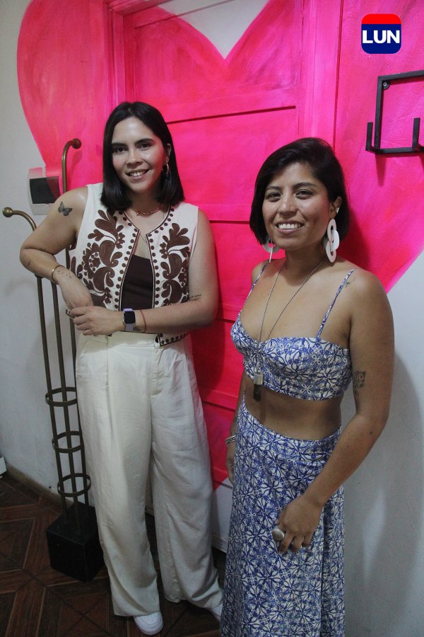 Las arquitectas Karla Ruiz y Francisca Vera.