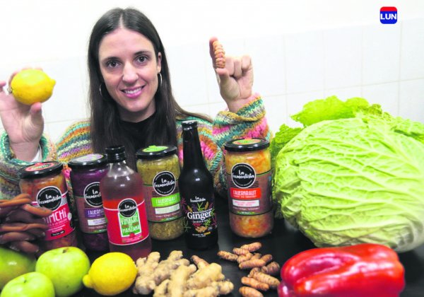 La nutricionista Trinidad Völker fundó La Fermentista. 