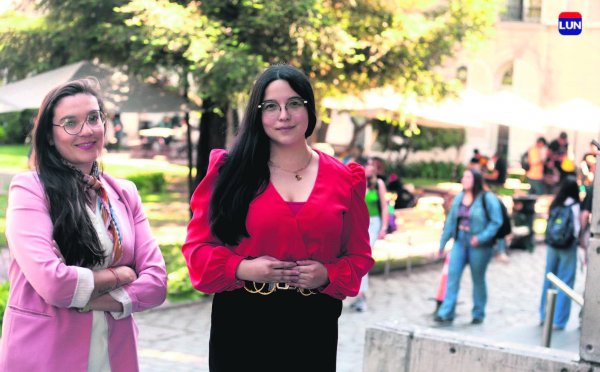 Francisca Gómez y Vanessa Campos explicaron cómo funciona Clínica Pymes.
