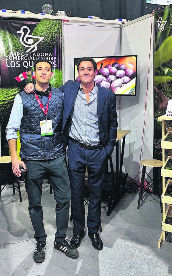 Jorge Cañas junto a Daniel Daccaret.