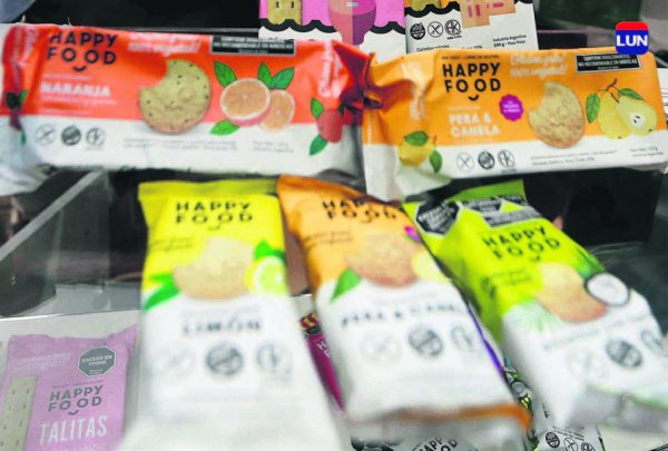 Esta es parte del catálogo de galletas dulces de Happy Food.

